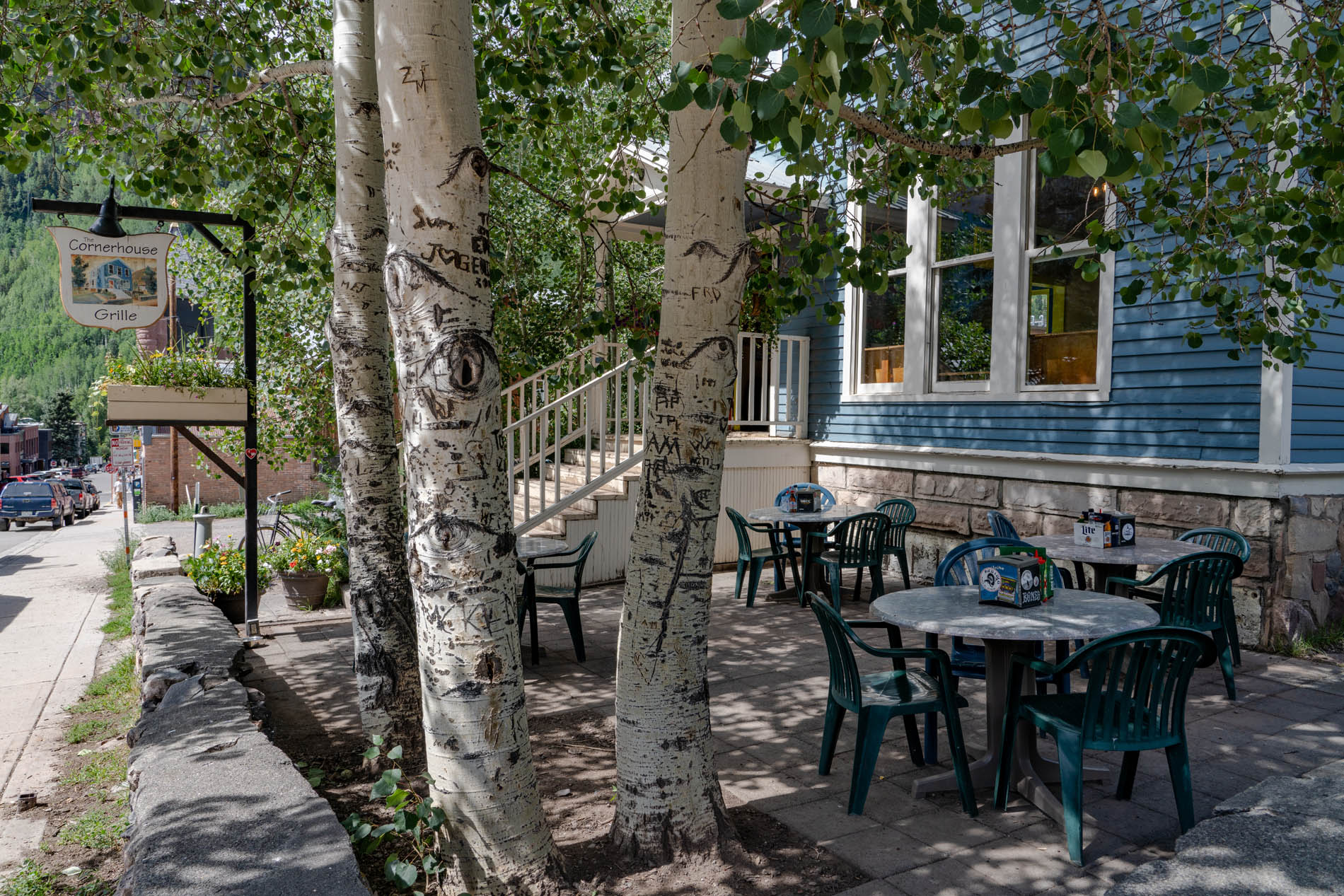 Cornerhouse Grill Patio Telluride